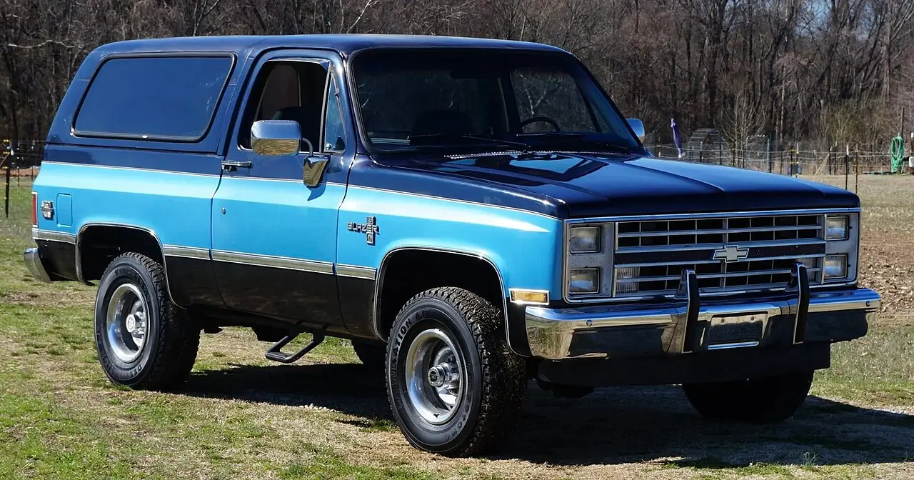 Chevrolet Blazer Second generation
