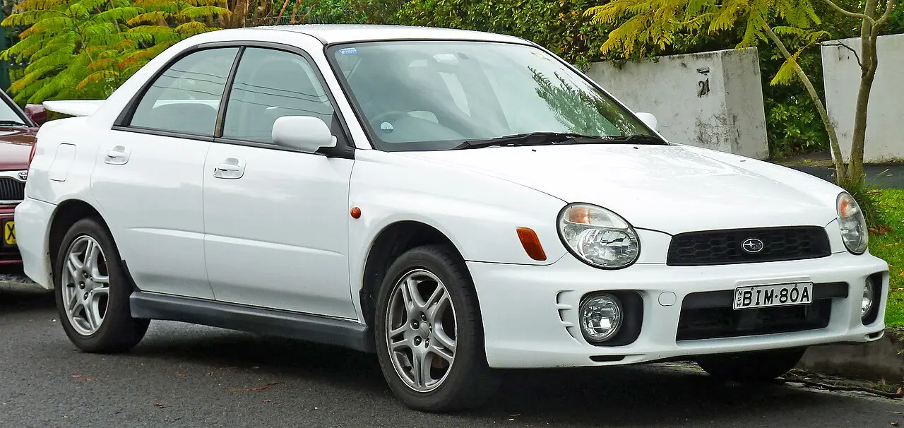 Subaru Impreza second generation