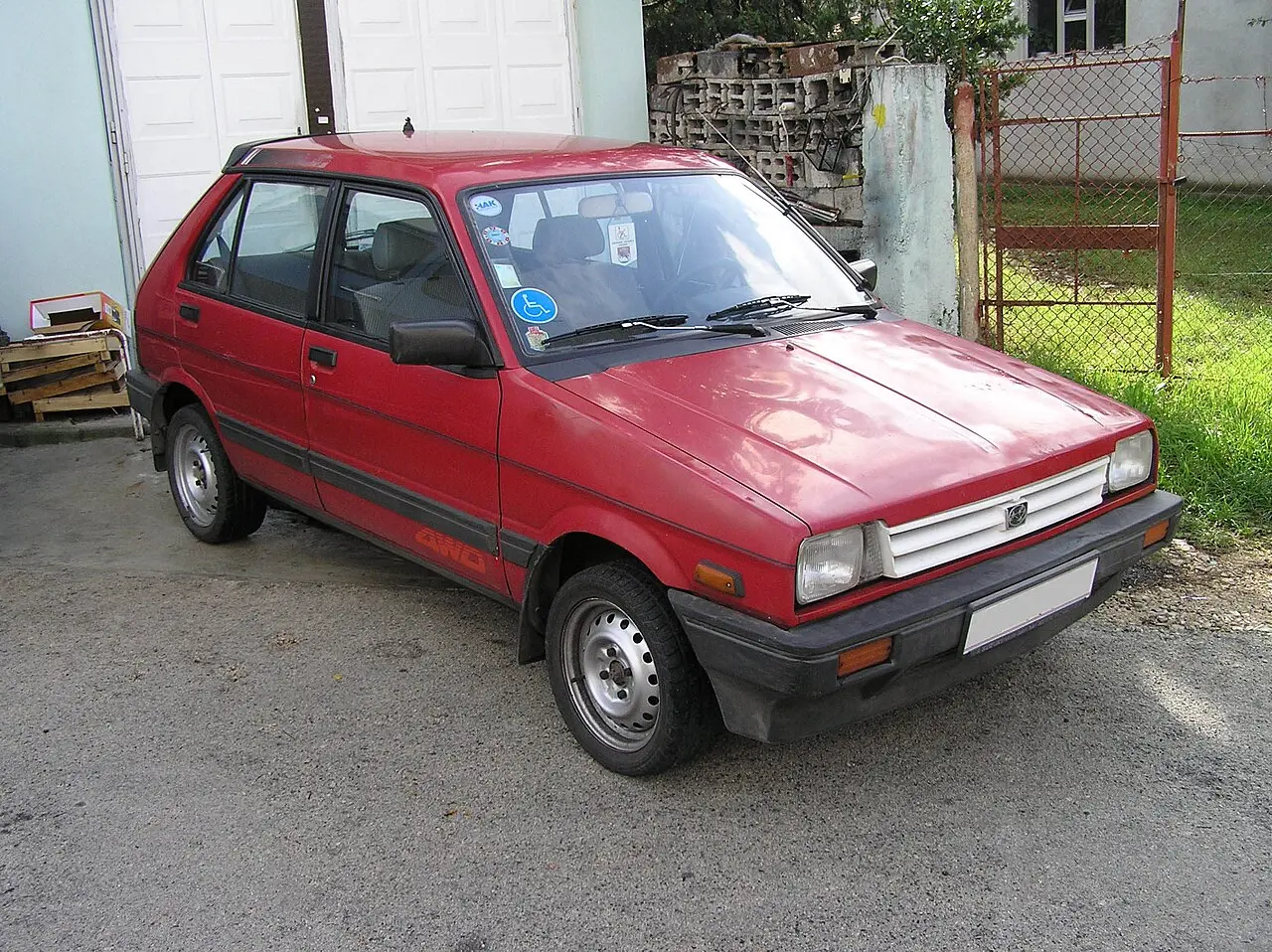 Subaru Justy first generation