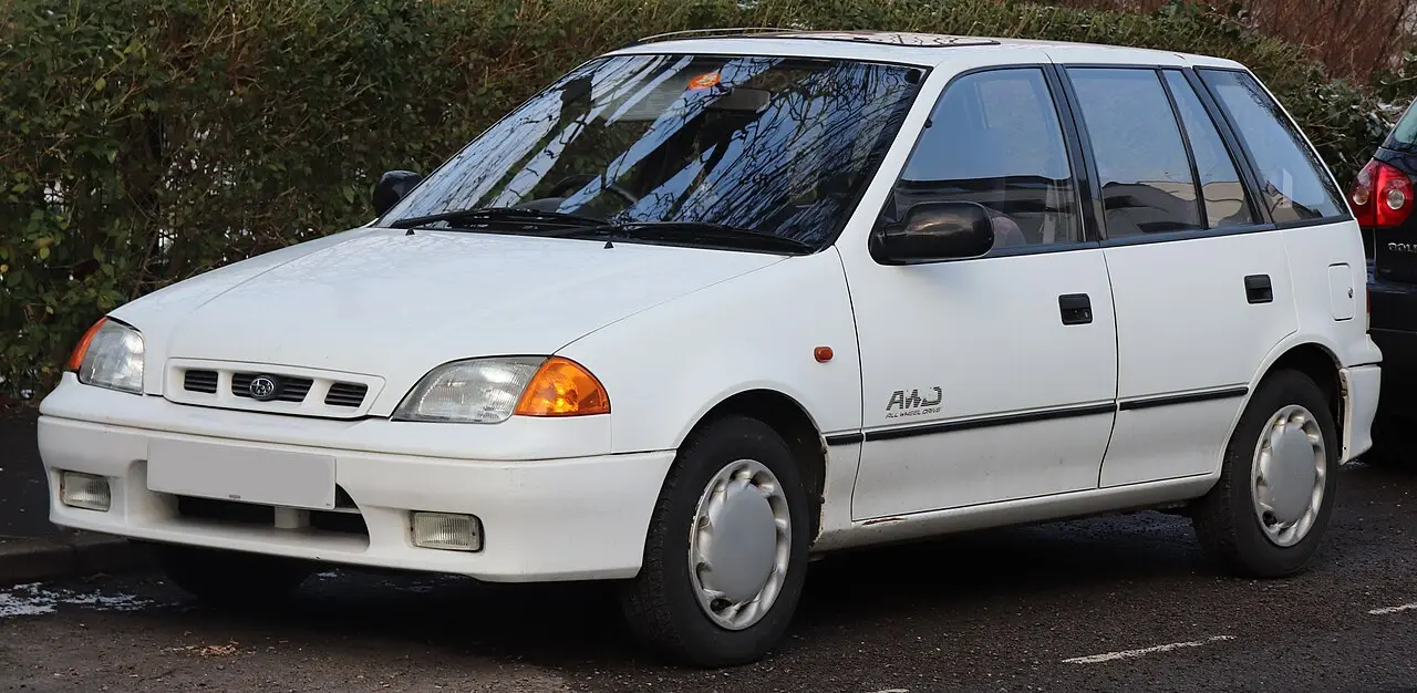 Subaru Justy second generation