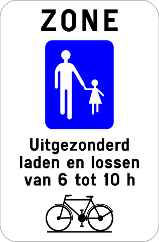Pedestrian zone (Belgium)