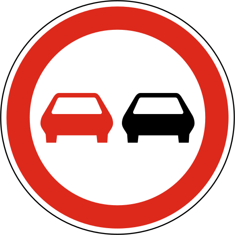 No overtaking (Bulgaria)