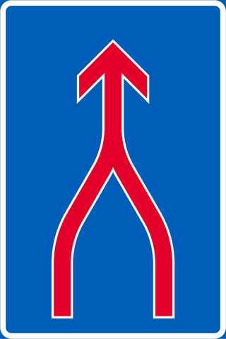Merging traffic (Finland)