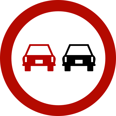 No overtaking (Saudi Arabia)
